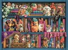 Ravensburger Puzzle Simpatični porcelanski mopsi 500 kosov