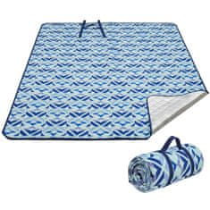 KingCamp Piknik Podloga Ariel XXL 200x200cm, Blue