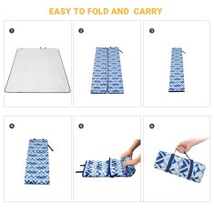 KingCamp Piknik Podloga Ariel XXL 200x200cm, Blue