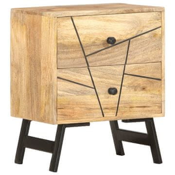 Vidaxl Nočna omarica 40x30x50 cm les