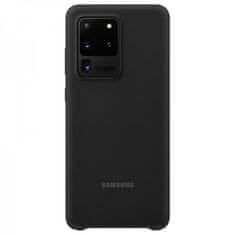 Samsung Original usnjen ovitek EF-VG988LBE za Galaxy S20 Ultra - zaščita zadnjega dela - črna