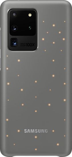 Samsung Original LED ovitek EF-KG988CJE za Galaxy S20 Ultra G988 - siva zaščita zadnjega dela