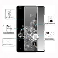 MyScreen Protector My Screen protector ZAŠČITNO KALJENO STEKLO Samsung Galaxy S20 Ultra G988 - DIAMOND GLASS EDGE 3D - črn
