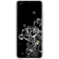 Samsung Original usnjen ovitek EF-VG988LSE za Galaxy S20 Ultra - zaščita zadnjega dela - srebrn