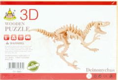 Kingstone Deinonih 3D lesena sestavljanka