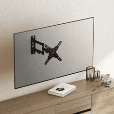 S-box STENSKI nosilec LCD-223-2 (13''- 43''/20KG/200x200) nagibni, vrtljiv
