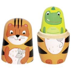 Goki Matryoshka Tavi tiger in njegovi prijatelji