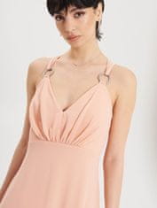 Rinascimento Obleka Peach Roza L