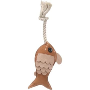 Flamingo Igrača usnje+vrv Swa fish 36cm