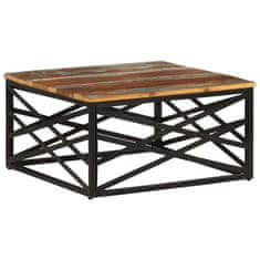 Vidaxl Klubska mizica 68x68x35 cm trden predelan les