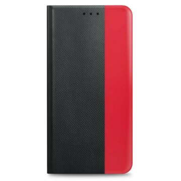 Nobrand Flip etui PRIO za Apple iPhone 14 Pro - črno rdeč