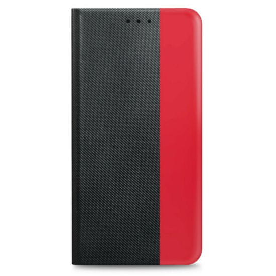Nobrand Flip etui PRIO za Apple iPhone 14 Pro - črno rdeč