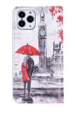 Nobrand Torbica flip Zaljubljenci v Londonu za Apple iPhone 11 Pro