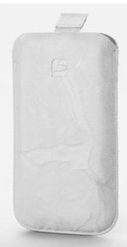 Nobrand Torbica INDIGO Wash velikost XL bela - žepek za telefon, dimenzije telefona do 135 x 70 x 9.9mm