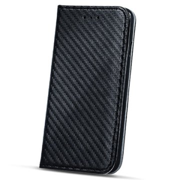 Nobrand Torbica flip Smart Carbon za Huawei Nova - črna