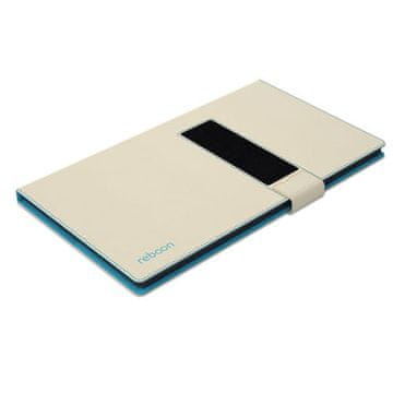 Nobrand Torbica flip za tablice reboon booncover M2 - bež - 222 x 135 x 9 mm
