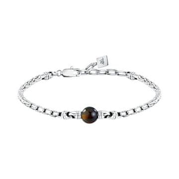 Morellato Moška zapestnica s tigrovim očesom Pietre S1750