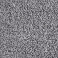 Vidaxl Premium brisače za savno SOLUND 10 kosi siva 80x200 cm 600 gsm