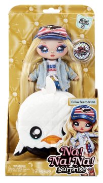 Na! Na! Na! Surprise Lutka Na! Na! Na! Lutka presenečenja in elegantna torbica 2v1 - Erika Featherton