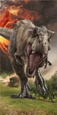 Jerry Fabrics Brisača Jurassic World Volcano, bombaž - frotir, 70/140 cm