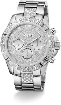 Guess Mens Silver Tone Multi-function Watch GW0796G1