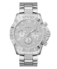 Guess Mens Silver Tone Multi-function Watch GW0796G1