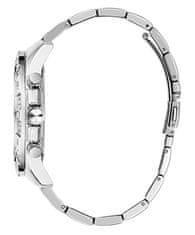 Guess Mens Silver Tone Multi-function Watch GW0796G1