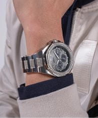 Guess Mens Silver Tone Multi-function Watch GW0785G3