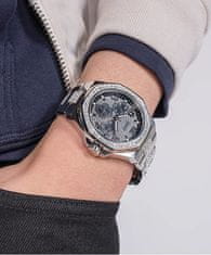 Guess Mens Silver Tone Multi-function Watch GW0785G3