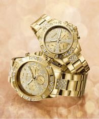 Guess Mens Gold Tone Multi-function Watch GW0796G2