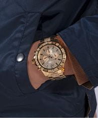 Guess Mens Gold Tone Multi-function Watch GW0796G2
