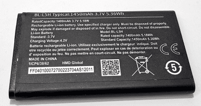 Nokia Baterija BL-L5H za telefon 105 / 110 - original
