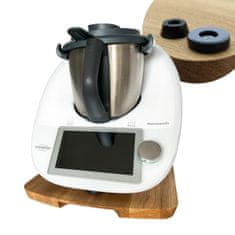 shumee THERMOMIX TM5 TM6 Stojalo Lesena deska HRAST
