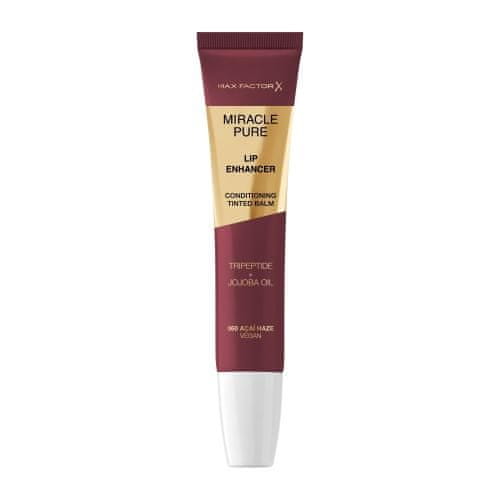 Max Factor Miracle Pure Lip Enhancer vlažilen sijoči balzam za ustnice 12 ml Odtenek 060 acai haze