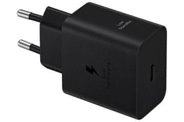 Samsung hitri hišni polnilec, tip-C, 45 W, črn