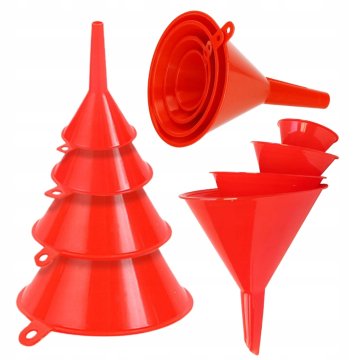Korbi Univerzalni komplet plastičnih lijakov za gorivo, različne velikosti, 4 kosi