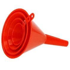 Korbi Univerzalni komplet plastičnih lijakov za gorivo, različne velikosti, 4 kosi
