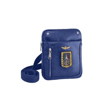 Aeronautica Militare Torbice torbice za vsak dan mornarsko modra AM470BL