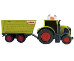 Happy People Traktor s prikolico CLAAS KIDS AXION 870 + CARGOS 750