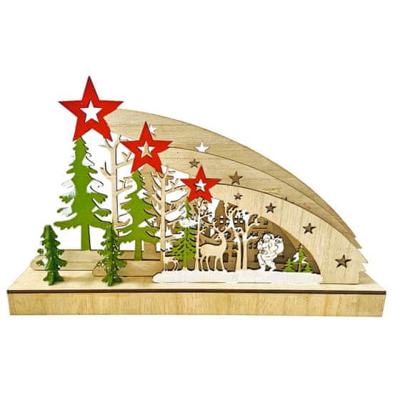 Denis LED strelska zvezda 30*18 cm