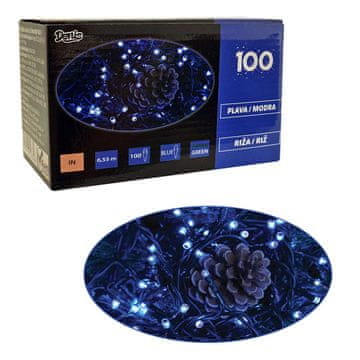 Denis 100 Svetilka, riž, modra