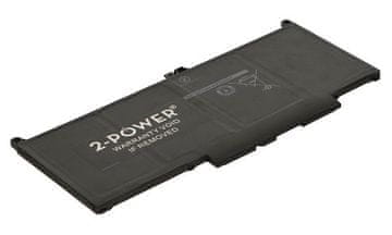 2-Power Dell ( 5VC2M alternativa ) 4-celična baterija za prenosni računalnik 7,6V 7500mAh