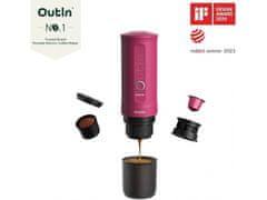 Outin Prenosni aparat za espresso Outin Nano - Crimson Red