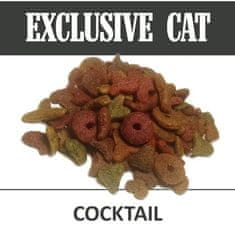 DELIKAN EXCLUSIVE CAT Cocktail 10kg Hrana za zunanje in notranje mačke iz perutnine in rib