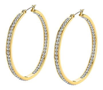 Lotus Style Jekleni obročasti uhani Urban Woman LS2356-4/2