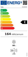 TESLA RU0900ME zamrzovalna omara, 88 l