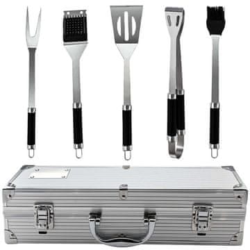 MG Grill Set V2 oprema za žar, srebrna