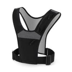 MG Running Vest odsevni tekaški telovnik, črn