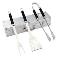 MG Grill Set V2 oprema za žar, srebrna