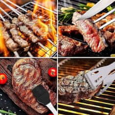 MG Grill Set V2 oprema za žar, srebrna